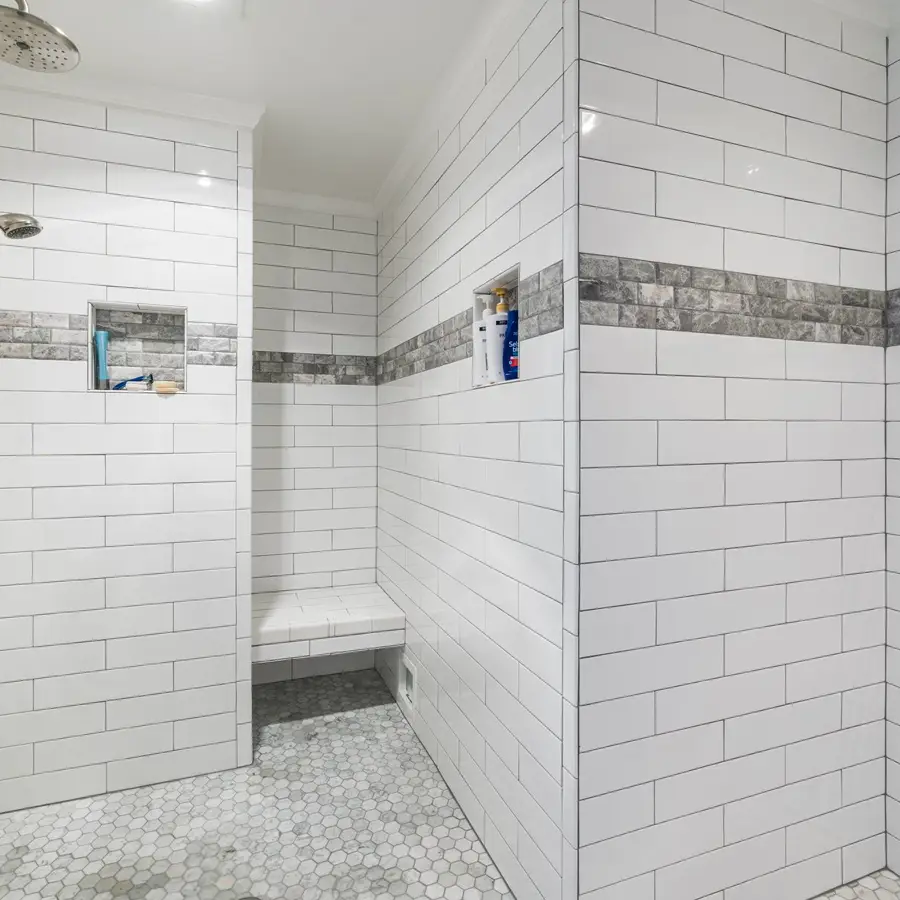 Finished bathroom